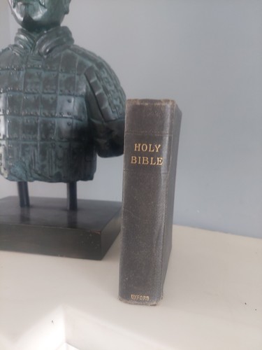 Leather holy bible - holy, &