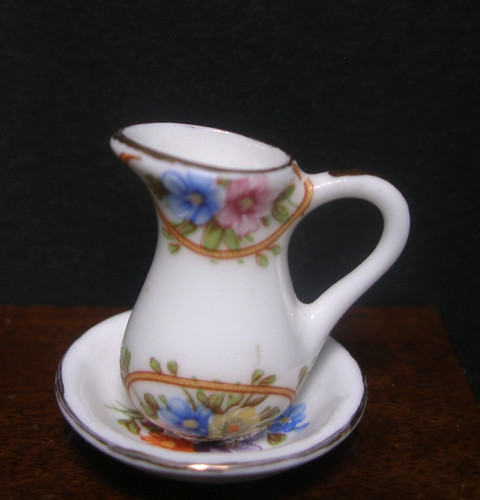 Porcelain wash bowl pitcher - wash,