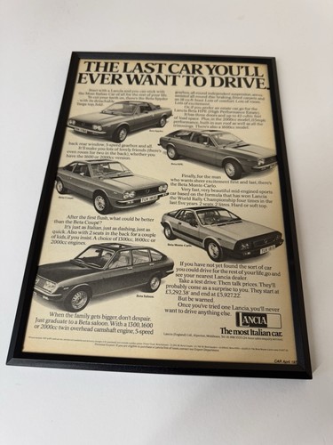 Framed original 1978 - 1978, lancia