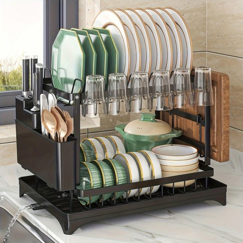 Tier dish rack - plate, cup