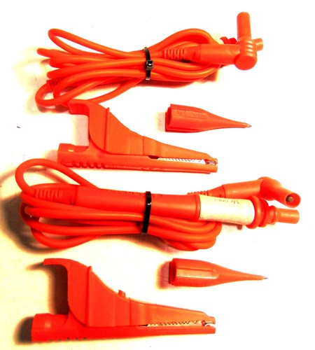 Megger piece test lead red - 3,