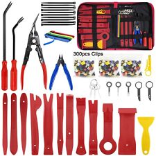 355Pcs Car Trim Removal Pry Tool Molding Kit Panel Door Dash Interior Clip Set