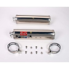 Yoshimura RS-3 Dual Oval Race Bolt-On Muffler - R149SO