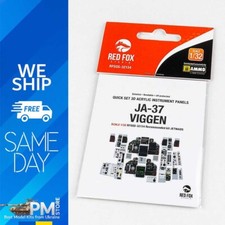 Red Fox QS-32134 1/32 Saab JA-37 Viggen 3D Acrylic Instrument Panel for Jetmads