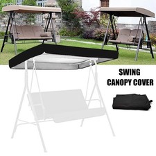 Outdoor Swing Chair Canopy Cover Reliable Protection with Easy Installation