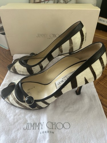 Jimmy choo zebra print vintage - print,