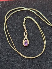 9 carat gold necklace with