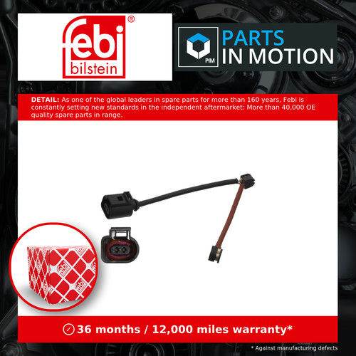 Brake pad wear indicator - brake,