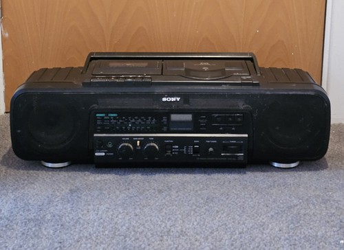 Sony cfd 60l radio cassette - sony, cd