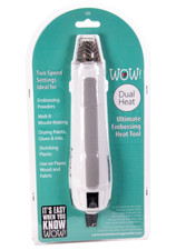 Wow Dual Heat Tool Gun 2 Speed UK Plug - Embossing Powders Craft Shrink Plastic