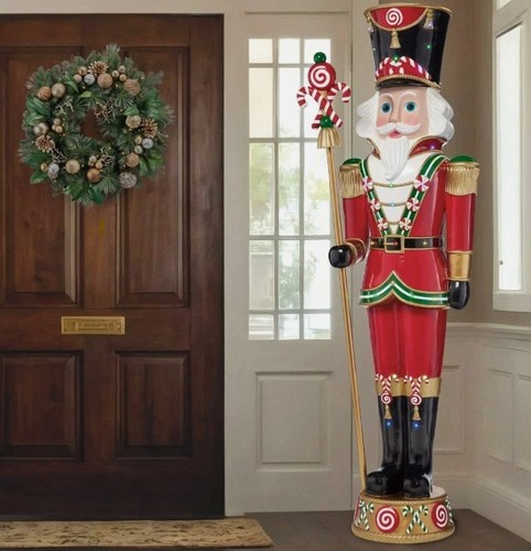 8ft pre lit candy cane - 8ft,