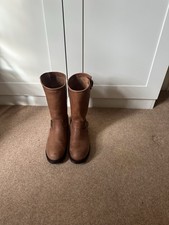 Sendra Men's UK 9 Brown Leather Cowboy Boots