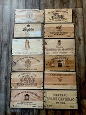 12 x VINTAGE WINE WOODEN BOX