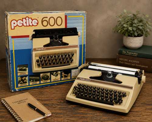 Petite 600 vintage typewriter - petite,