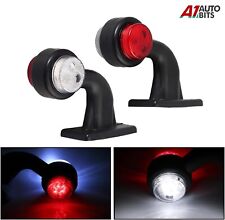 2x Stalk 12V 24V Side LED Red