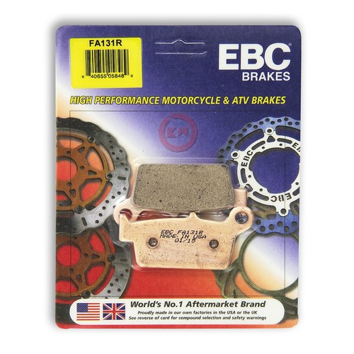 Brake pads rear - pads, ebc