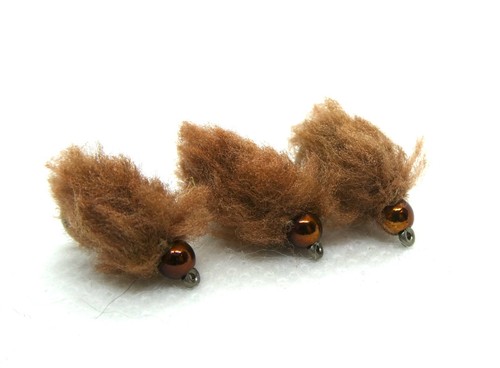 Trout pellet brown - pellet, blobs