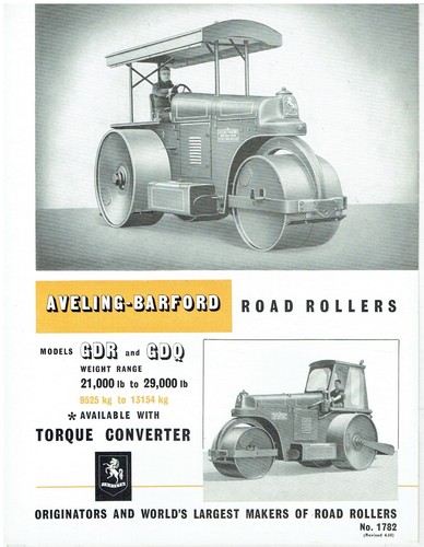 Aveling barford gdr gdq series - gdq,