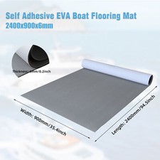 240*90cm Self Adhesive EVA Foam Teak Sheet Floor Boat Marine Yacht Decking Mat