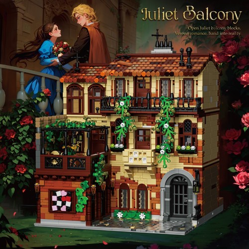 Juliet balcony building blocks - building,