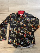 Men’s Claudio Lugli Pure Cotton Patterned Shirt Ukm