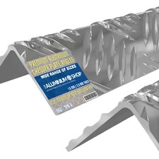 Aluminium Tread Plate Angle Corner Protection 2mm Thick Chequer Checker Plate