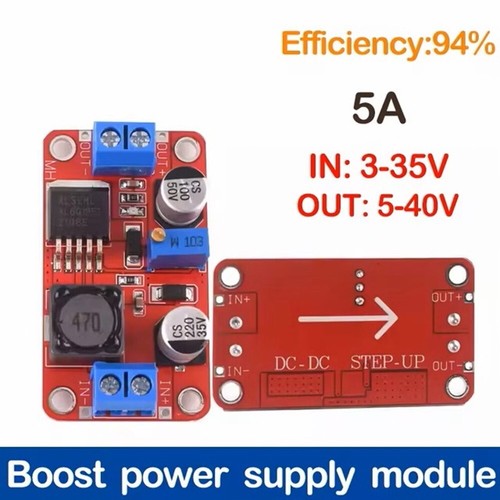 Xl6019 max current to - current, dc