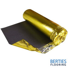 Sonic Gold 5mm Thick - Wood & Laminate Flooring Underlay - 1 Roll