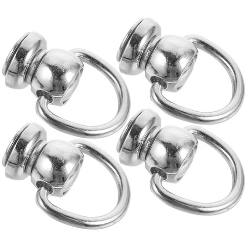 Pcs metal ring - pcs, d-shaped