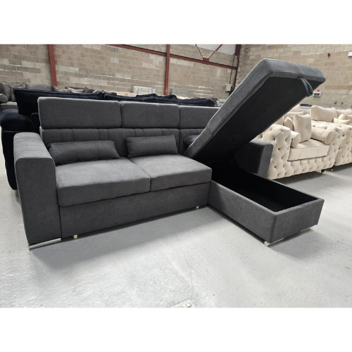 Luca corner sofa bed - corner, with