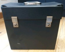 Vintage Black Vinyl Carry Case
