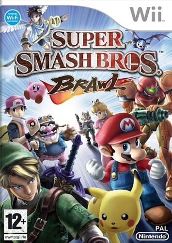 Super smash bros brawl - smash, (wii)