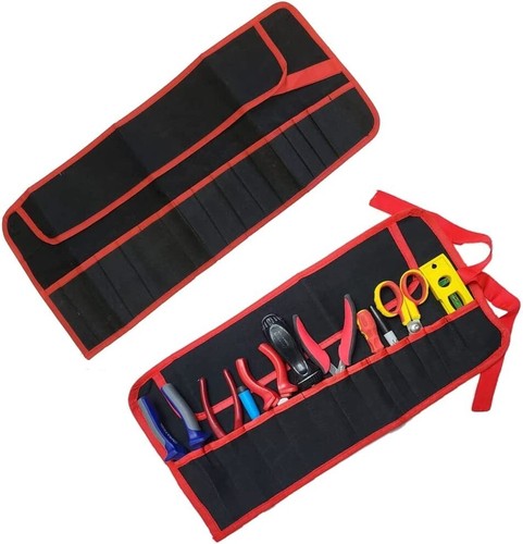 Canvas pocket tool roll - tool,