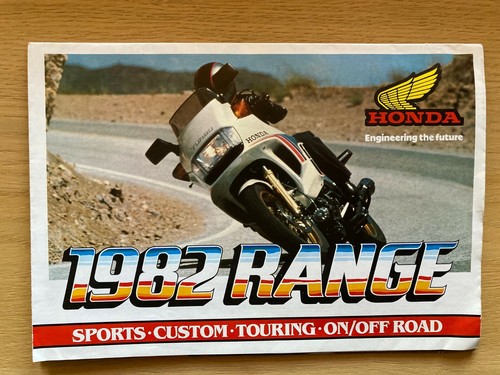 Honda 1982 motorcycle range - 1982,
