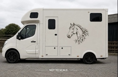 Horse box vinyl - decal, |