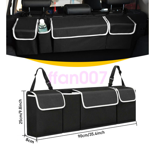 Large car boot organiser back - large,