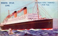 R.M.S. Homeric White Star Line
