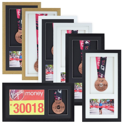 Medal display frame with - medal,