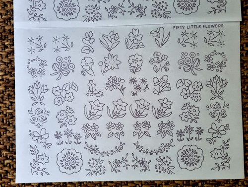 Embroidery transfers 100 - embroidery, transfers-100