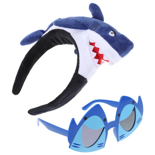 2pcs shark costume - costume, headband