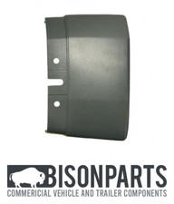 GREY FRONT BUMPER END CAP PASSENGER SIDE LH FITS DAF LF45 & LF55 (2001 - 2013)