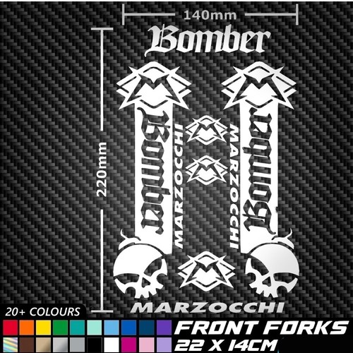 Marzocchi bomber front - front, fork