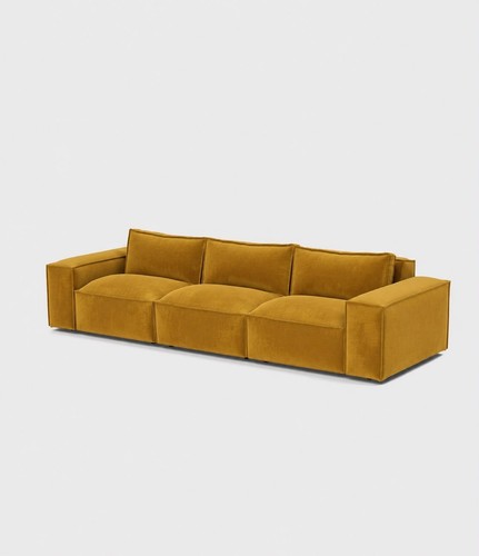 Seater cloud sofa mustard - sofa,