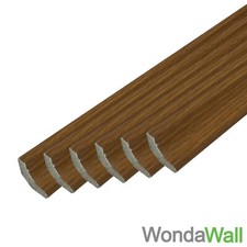 Forest Oak Scotia Beading Flooring Edging Strips 2.4m Length Scotia Pieces