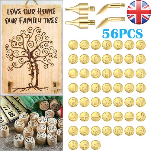 56pcs wood burning tool - 56pcs,