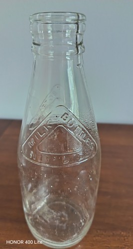 Vintage milk bottles i - vintage, 'milk