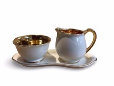 Crown Devon Cream and Sugar