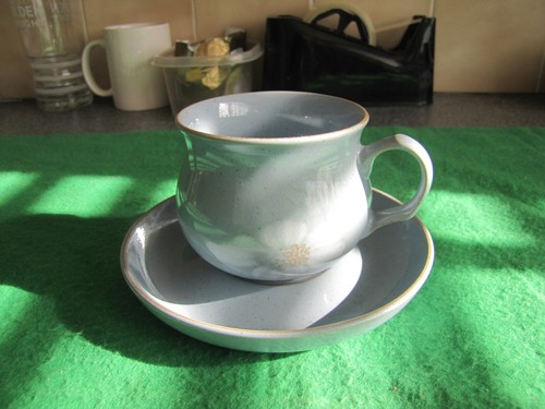 Denby blue dawn cup - blue, &