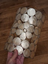 Vintage Capiz Shell Lamp Shade