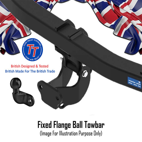 Tow trust fixed - fixed, flange